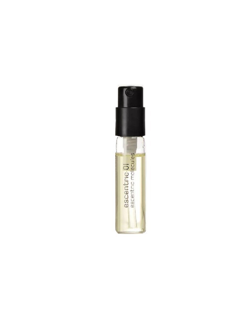 Escentric Molecules Escentric 01 2ml 0.07 fl. onz. hivatalos parfüm minta, Escentric Molecules Escentric 01 2ml 0.07 fl. onz. amostra oficial de perfume, Escentric Molecules Escentric 01 2ml 0.07 fl. onz. 官方香水样品, Mostră oficială de parfum Escentric M