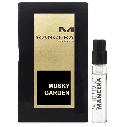 Muestra oficial de Mancera Musky Garden 2ml 0.07 fl.o.z.