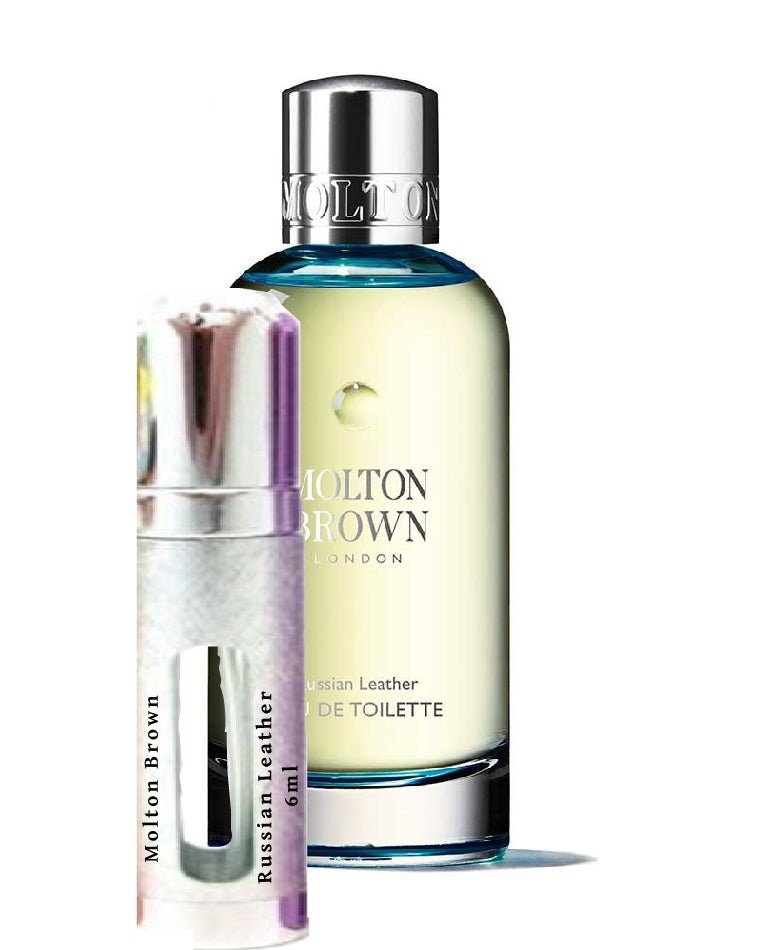 Vial de muestra de cuero ruso Molton Brown de 6 ml