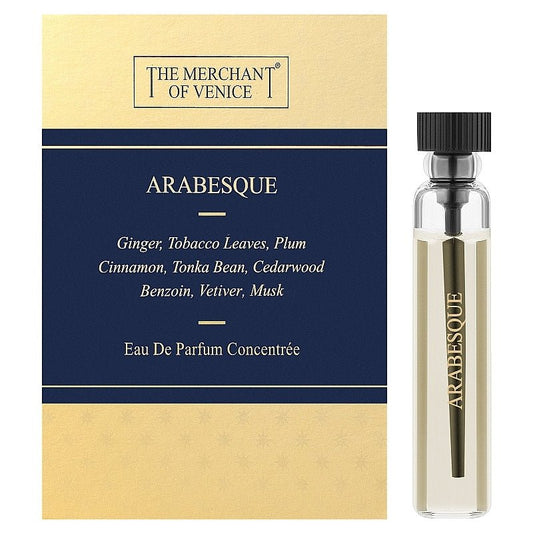 El Mercader de Venecia Arabesco 2ml 0.07 fl. onz. Muestra oficial de perfume, El Mercader de Venecia Arabesque 2ml 0.07 fl. onz. offizielle Parfümprobe, El mercader de Venecia Arabesque 2ml 0.07 fl. onz. muestra de perfume oficial, El Mercader de Ven