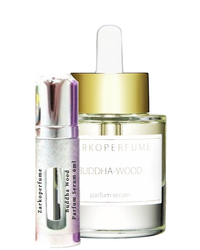 Frasco de muestra de suero perfumado Buddha Wood de Zarkoperfume (6 ml)