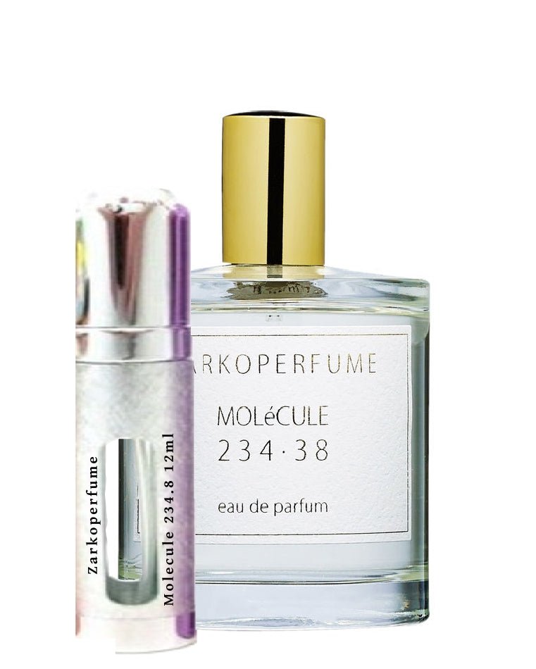 Frasco de muestra Zarkoperfume Molecule 234.8 de 12 ml